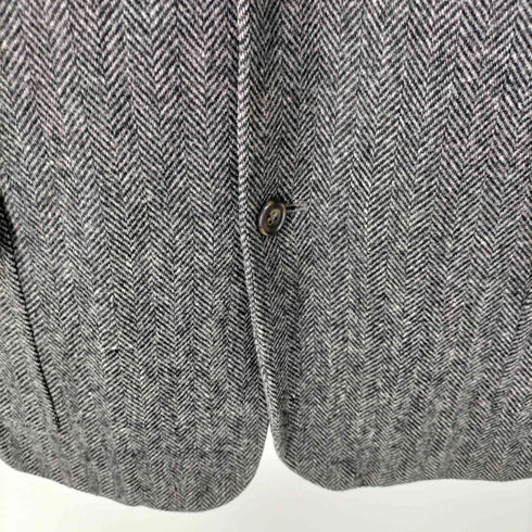 エルエルビーン L.L.Bean 90S Turkey製 ヘリンボーン3Bテーラードジャケット 裏地キルティング メンズ JPN:L
