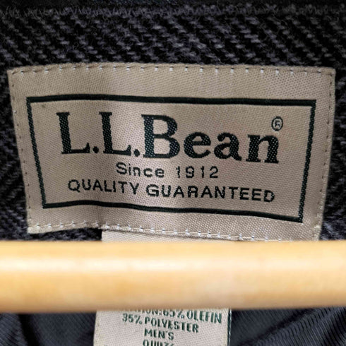 エルエルビーン L.L.Bean 90S Turkey製 ヘリンボーン3Bテーラードジャケット 裏地キルティング メンズ JPN:L