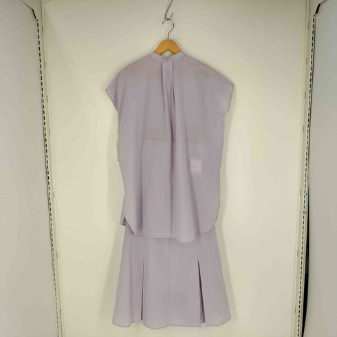 ナノユニバース NANO universe ロングシャツ×フレアスカート セットアップ レディース FREE