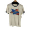 スクリーンスターズ SCREEN STARS USA製 フロントプリント リンガーTシャツ メンズ import:L