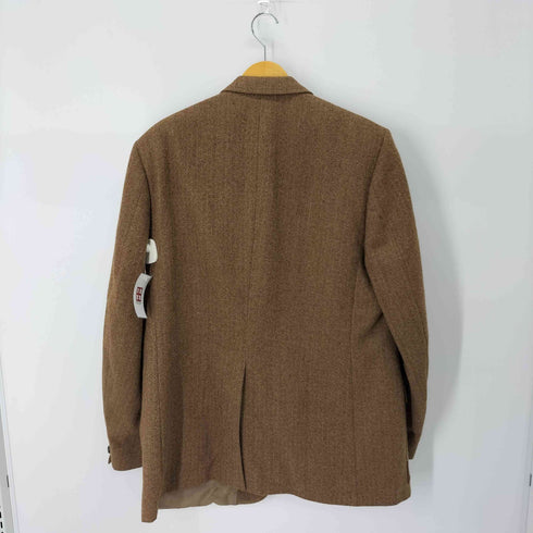 ダックス DAKS THE BROCK ROOM アルパカ混ヘリンボーン2Bテーラードジャケット メンズ FR:46