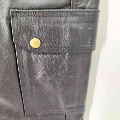 USA製 GENUINE LEATHER 本革 レザーパンツ メンズ 42