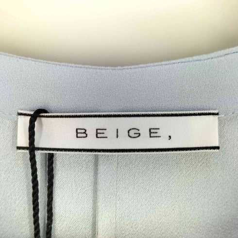 ベイジ BEIGE スキッパー ウエストコード ドルマンスリーブ ワンピース レディース JPN:4