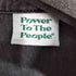 パワートゥザピープル POWER TO THE PEOPLE 袖刺繍ワンポケットL/Sシャツ ピグメント メンズ JPN:L