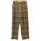 バーバリー BURBERRY 英国製 ノバチェック タックウールスラックス レディース 10 REG