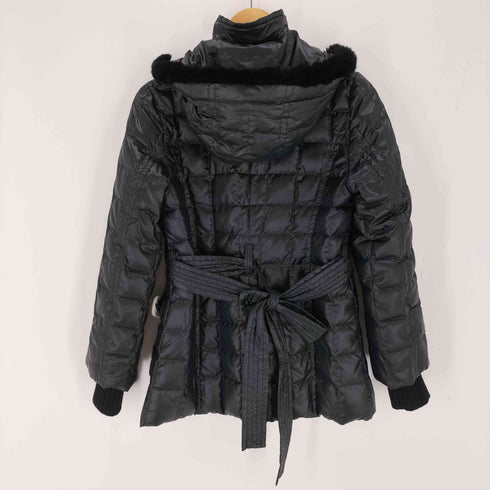 ソニアバイソニアリキエル SONIA by SONIA RYKIEL ラビットファー ベルト付きダウンコート レディース JPN:38