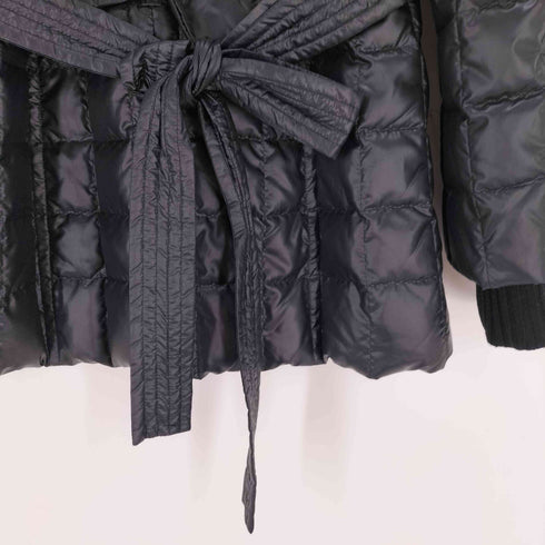 ソニアバイソニアリキエル SONIA by SONIA RYKIEL ラビットファー ベルト付きダウンコート レディース JPN:38