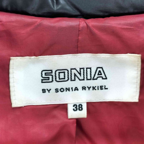 ソニアバイソニアリキエル SONIA by SONIA RYKIEL ラビットファー ベルト付きダウンコート レディース JPN:38