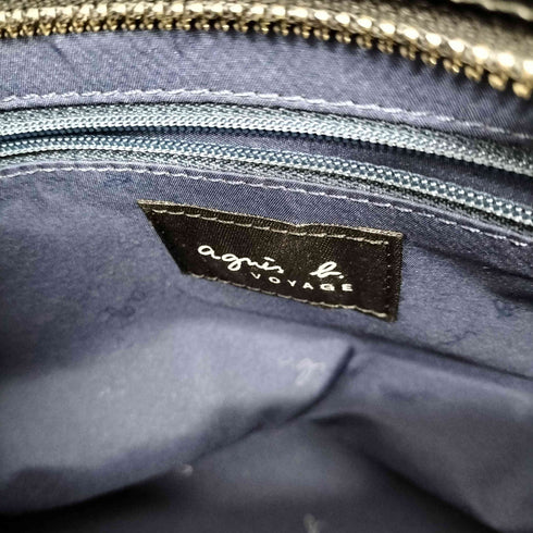 アニエスベーボヤージュ agnes b. VOYAGE エナメルハンドバッグ レディース ONE SIZE