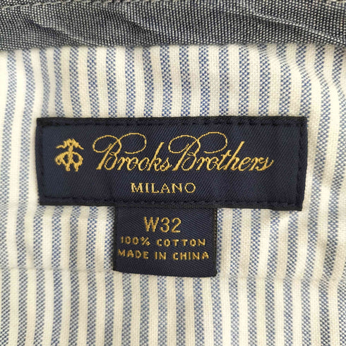 ブルックスブラザーズ BROOKS BROTHERS MILANO ノータック チノパンツ メンズ 32inch