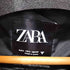 ザラ ZARA PUレザー クロップド中綿ジャケット ショート丈 レディース import:L