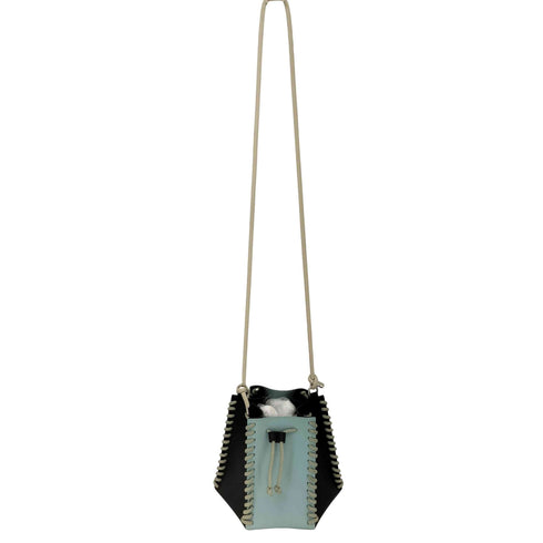 PROTOCOL HEXAGON LEATHER BAG レディース