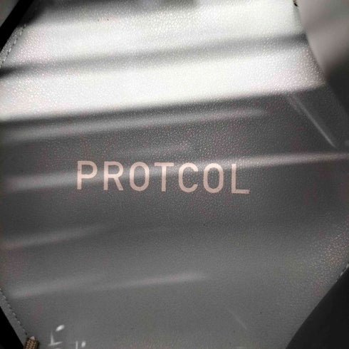 PROTOCOL HEXAGON LEATHER BAG レディース