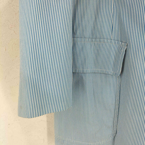 ポロバイラルフローレン Polo by RALPH LAUREN マカオ製 ストライプ テーラードジャケット メンズ 38R