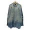 ダンケシェーン Danke Schon Big Denim Shirts クラッシュ ダメージ デニム L/S ビッグ シャツ メンズ FREE