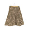 ジルサンダーネイビー JIL SANDER NAVY MADE IN ITALY ジャガード織プリーツスカート レディース FR:32