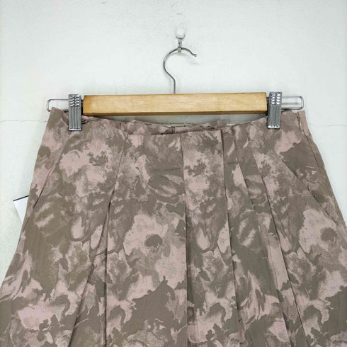 ジルサンダーネイビー JIL SANDER NAVY MADE IN ITALY ジャガード織プリーツスカート レディース FR:32