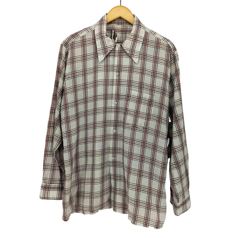 アロー ARROW 70S チェック L/S シャツ メンズ 16-16 1/2