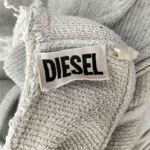 ディーゼル DIESEL 90S インサイドアウトフロントレースアップスウェット レディース JPN:S