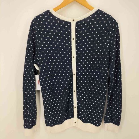 トミーヒルフィガー TOMMY HILFIGER クルーネック プルオーバーニット ドット レディース L/G