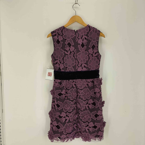 アナスイ ANNA SUI ウエストベロア 総レースワンピース レディース US:0-2