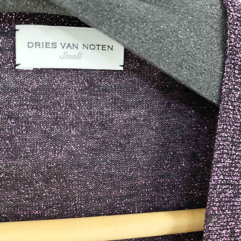 ドリスヴァンノッテン DRIES VAN NOTEN Metallic Knitted Cardigan メンズ JPN:S