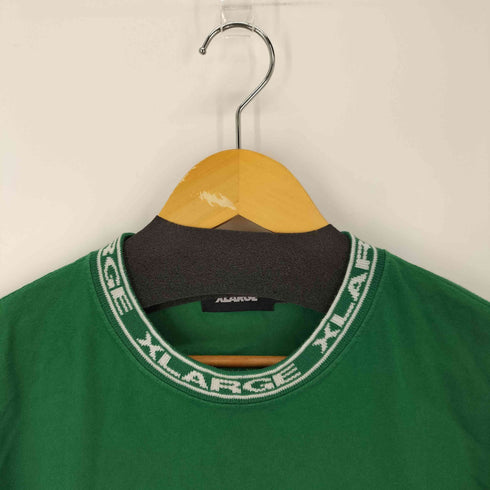 エクストララージ XLARGE COLLAR LOGO L/S TEE 襟ロゴL/Sカットソー メンズ JPN:L