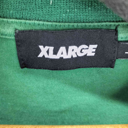エクストララージ XLARGE COLLAR LOGO L/S TEE 襟ロゴL/Sカットソー メンズ JPN:L