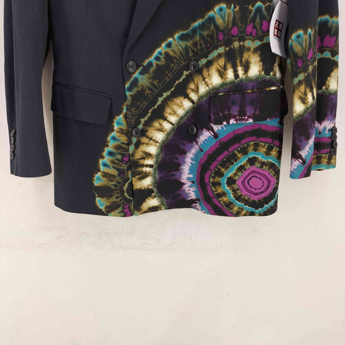 ドリスヴァンノッテン DRIES VAN NOTEN タイダイ ダブルジャケット メンズ EUR:46