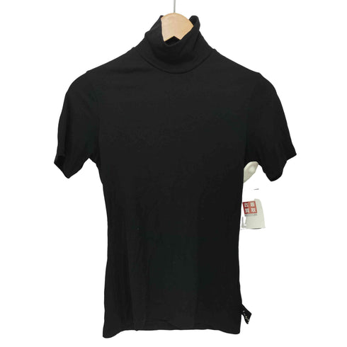 ヨウジヤマモトファム Yohji Yamamoto FEMME サイドタグ ハイネック ショートスリーブカットソー レディース JPN:3