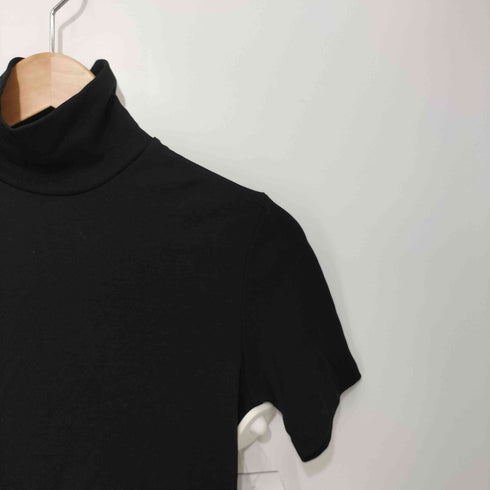 ヨウジヤマモトファム Yohji Yamamoto FEMME サイドタグ ハイネック ショートスリーブカットソー レディース JPN:3