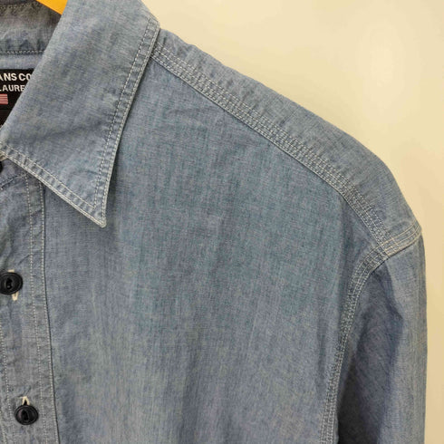 ポロジーンズ RL POLO JEANS CO. ロゴワッペンワークシャツ メンズ JPN:M