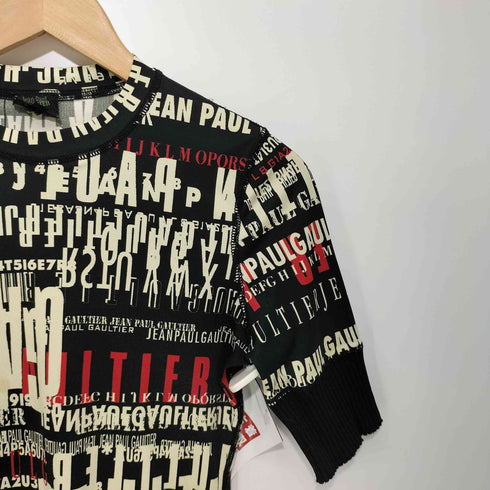 ジャンポールゴルチエフェム Jean Paul GAULTIER FEMME タイポグラフィプリント カットソー レディース EUR:40