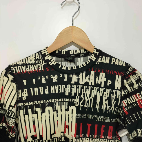 ジャンポールゴルチエフェム Jean Paul GAULTIER FEMME タイポグラフィプリント カットソー レディース EUR:40