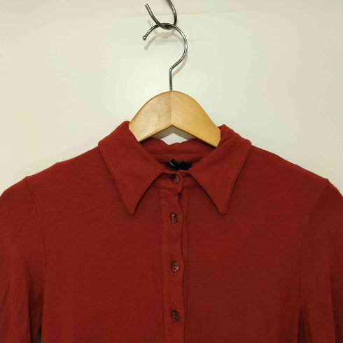 ジャンポールゴルチエフェム Jean Paul GAULTIER FEMME ボタンデザイン ロングスリーブ ポロシャツ レディース EUR:40