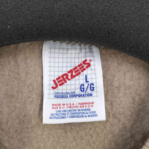 ジャージーズ JERZEES USA製 ゴルファープリント クルーネックスウェット メンズ import:L
