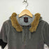 ジャンポールゴルチエクラシック Jean Paul GAULTIER CLASSIQUE フリース ファーハーフジップ ショートスリーブ プルオーバーパーカー レディース EUR:40