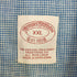 ブルックスブラザーズ BROOKS BROTHERS TRADITIONAL FIT IRISH LINEN 千鳥格子 BDシャツ メンズ import:XXL