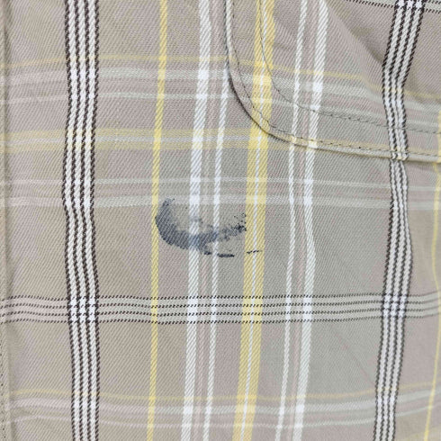カベラス Cabelas LEGEND QUALITY 両胸フラップ チェック BDシャツ メンズ import:XL
