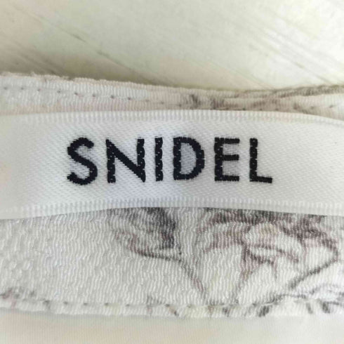 スナイデル snidel デコルテオープンバリエワンピ レディース 0