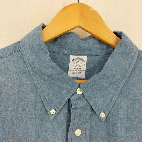 ブルックスブラザーズ BROOKS BROTHERS REGENT シャンブレー BDシャツ メンズ import:XXL