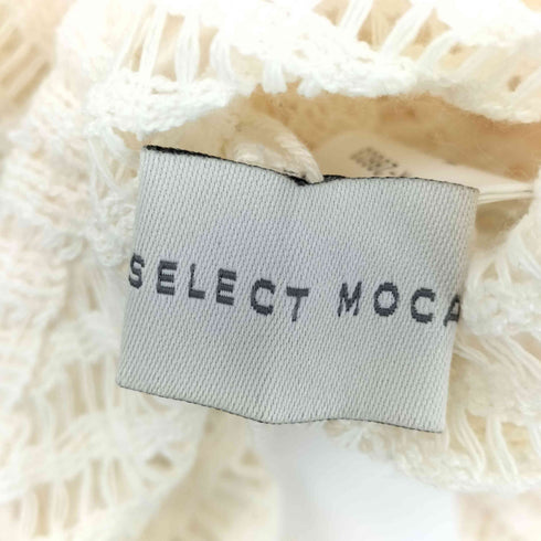 セレクトモカ SELECT MOCA スタンドカラーメッシュトップス レディース FREE