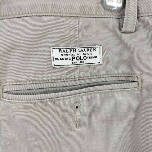 ポロバイラルフローレン Polo by RALPH LAUREN ANDREW PANT チノショーツ ポロチノ リメイク メンズ 32inch