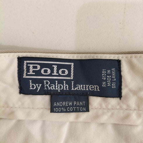 ポロバイラルフローレン Polo by RALPH LAUREN ANDREW PANT チノショーツ ポロチノ リメイク メンズ 32inch