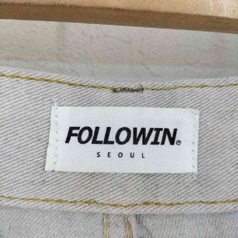 followin Y2Kマルチサイドポケットカーゴワイドパンツ レディース JPN:L