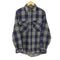 GANDER MOUNTAIN 90s made in usa 両胸フラップポケットコットンネルシャツ メンズ L TALL