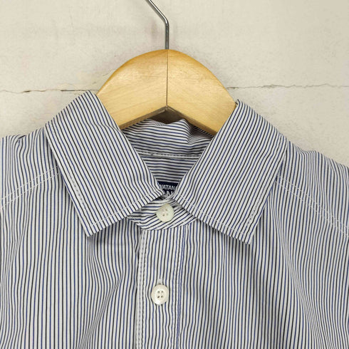 ジュンヤワタナベコムデギャルソンマン JUNYA WATANABE COMME des GARCONS MAN AD2023 24SS ストライプ半袖シャツ メンズ JPN:XS