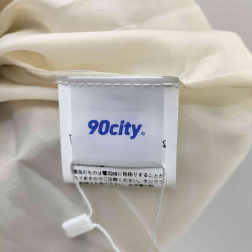 90city 中綿 ジップアップ ブルゾン メンズ