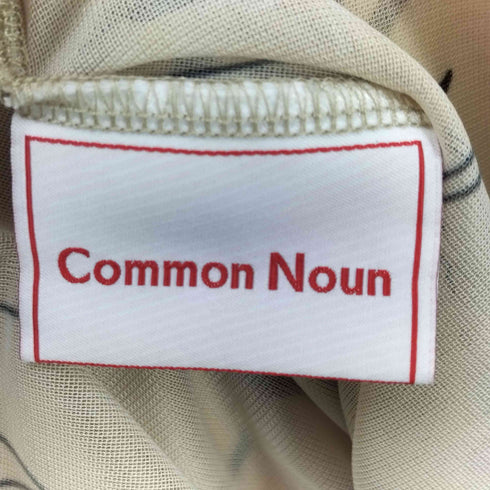 Common Noum アニマル midori komatsu シアートップス長袖 レディース JPN:M