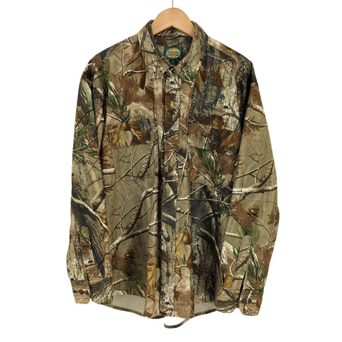 カベラス Cabelas リアルツリーボタンシャツ メンズ import:L